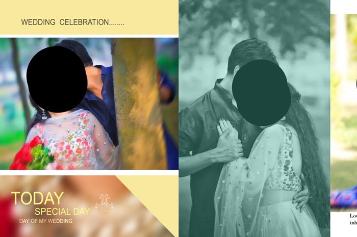 Pre wedding album template 12×36 Psd File Free Download 1