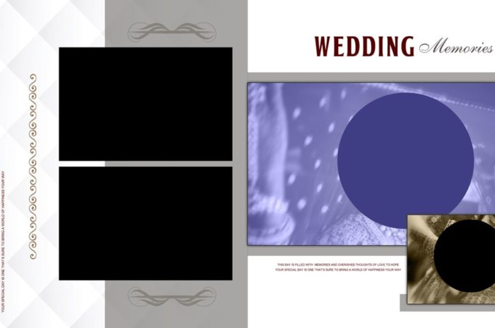 wedding album template Vidhi Page 12×36 Psd File Free Download 3