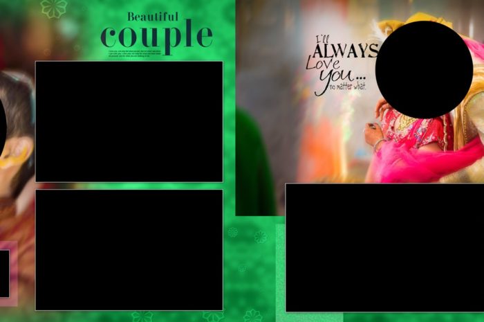 Latest Wedding Album Templates 12×36 Psd File Free Download