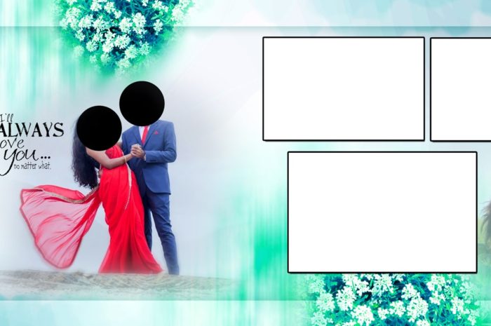 New Wedding 12×36 album design psd Free Download