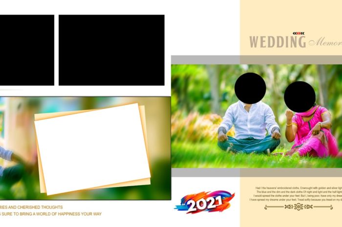 Wedding Album Templates 12×36 Psd File Free Download 2021