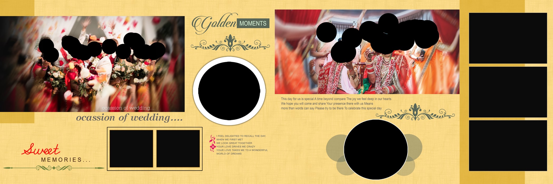 Wedding Album Design Templates 12×36 Psd File Free Download 2021 4